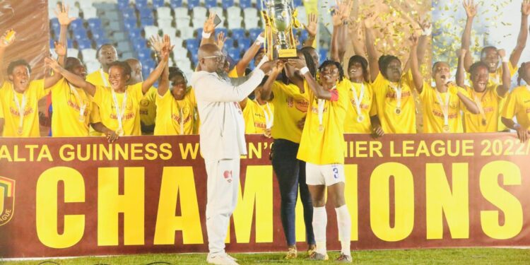 Ampem Darkoa Ladies beat Hasaacas ladies to lift 2022/23 Premier League title