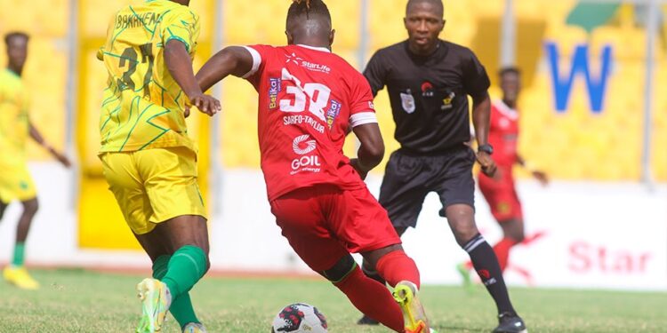 Kotoko 1-1 Gold Stars: Last-gasp Abednego Tetteh header cancels out Sarfo Taylor’s strike