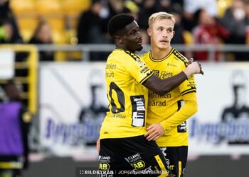 VIDEO: Michael Baidoo scores first goal of 2023 Swedish season
