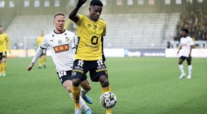 Michael Baidoo involved in two goals as Elfsborg beat Halmstads