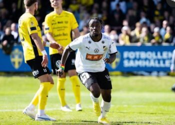 Ghanaian forward Ibrahim Sadiq over the moon following Hacken’s Cup win