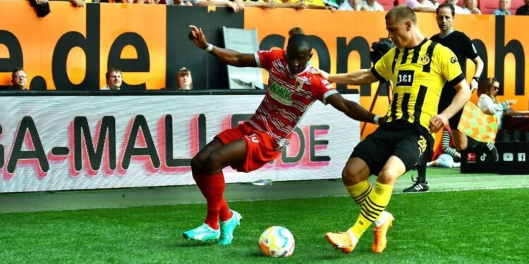 ‘Hard Game’ – Ghanaian forward Kelvin Yeboah on Augsburg defeat to Dortmund