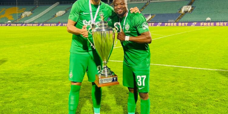‘All Glory Belongs to God’ – Ghana’s Bernard Tekpetey after winning Bulgaria Cup