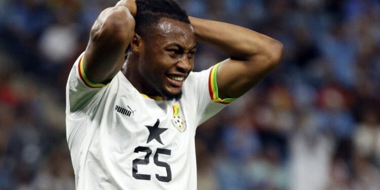Antoine Semenyo likely to miss Ghana’s last two 2023 AFCON qualifying games