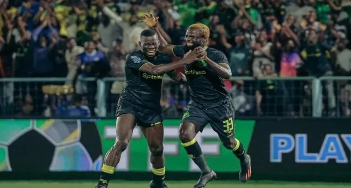 CAF CC: Ghanaian striker Bernard Morrison scores as Young Africans beat Marumo Gallants to earn first-leg advantage