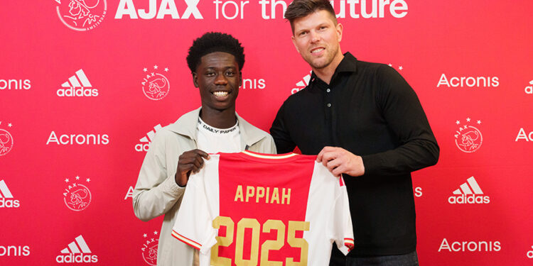 Ajax sign Dutch-born Ghanaian youth star Avery Appiah