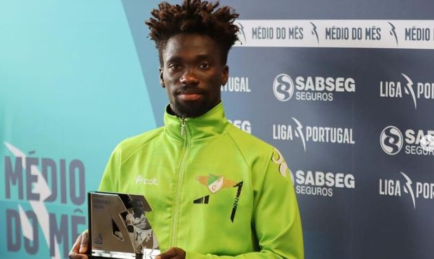 Ghanaian midfielder Lawrence Ofori wins Liga Portugal 2 Player of the Month for April