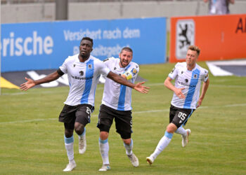Ghanaian striker Prince Owusu on target for Jahn Ragensburg