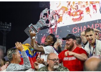 Ghanaian midfielder Christopher Scott wins Belgium Jupiler Pro League with Royal Antwerp