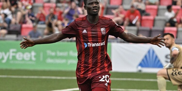 ‘How may I assist you’ – Ghana’s Ropapa Mensah after setting up another goal for Red Wolves