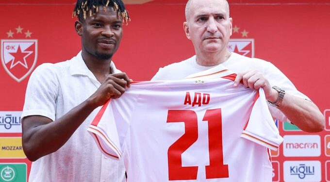 ‘Same Goal and Target, New Challenge’ – Ghana midfielder Edmund Addo on joining Red Star Belgrade