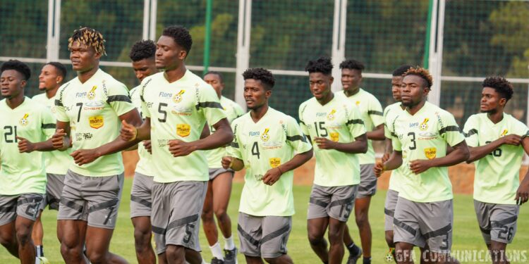 Black Meteors gear up for Guinea clash on Friday [Photos]