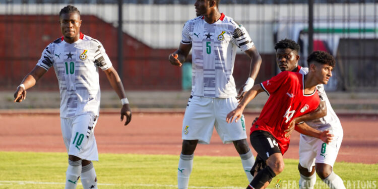 Caf U23 AFCON:10-Man Black Meteors draw 1:1 against title holders Egypt in friendly