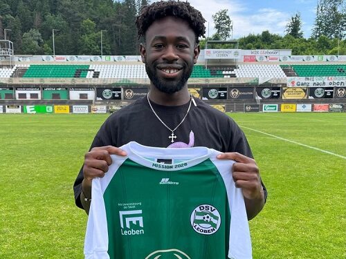 Ghanaian forward Winfred Amoah joins Austrian club DSV Leoben in Austria