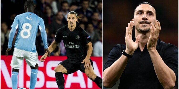 Zlatan Ibrahimovic shows gratitude to Ghanaian midfielder Enock Adu Kofi after retirement message