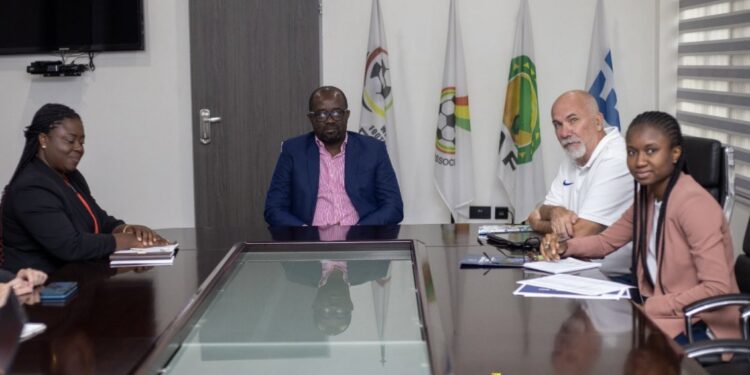 Ghana FA and France Embassy/France football federation hold meeting on Women’s football partnership