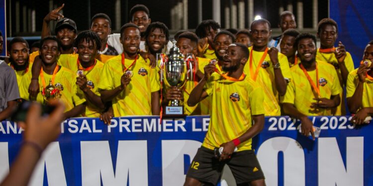 San Siro FC crowned champions of maiden Futsal Premier League