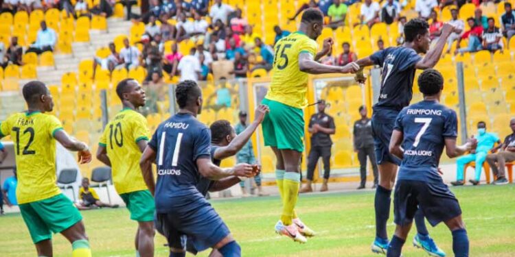 Match Report: Gold Stars, Accra Lions play out drab draw in Bibiani