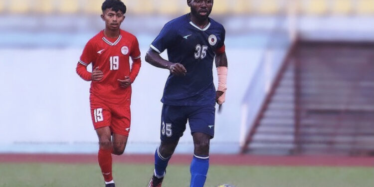 Ghanaian winger Torric Jibril scores in Friends Club draw against Sankata Club