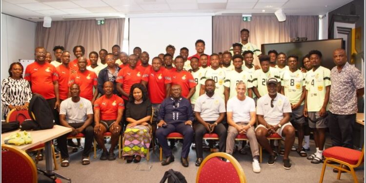 Ghana’s Ambassador to Morocco charges Black Meteors to excel in Morocco