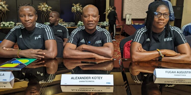 Referees manage Alex Kotey leads Ghanaian trio at Futuro III referee instructors’ course in Egypt