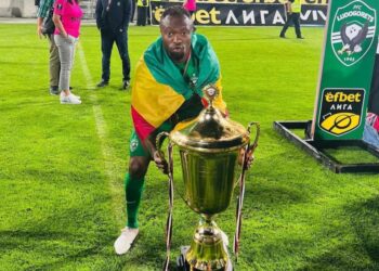 Ghanaian forward Bernard Tekpetey wins Bulgarian league title with Ludogorets