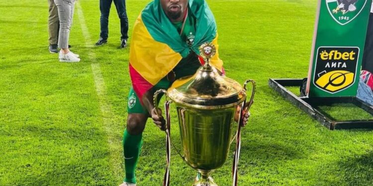 Ghanaian forward Bernard Tekpetey wins Bulgarian league title with Ludogorets