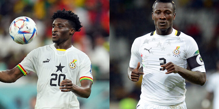 Ajax star Mohammed Kudus pays tribute to Ghana’s all-time top scorer Asamoah Gyan after retirement