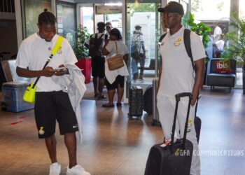 PHOTOS: Black Meteors arrive in Morocco for U23 AFCON tournament