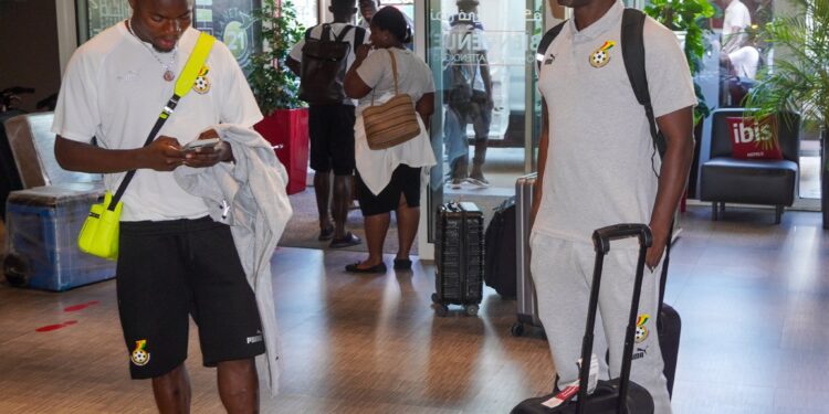 PHOTOS: Black Meteors arrive in Morocco for U23 AFCON tournament