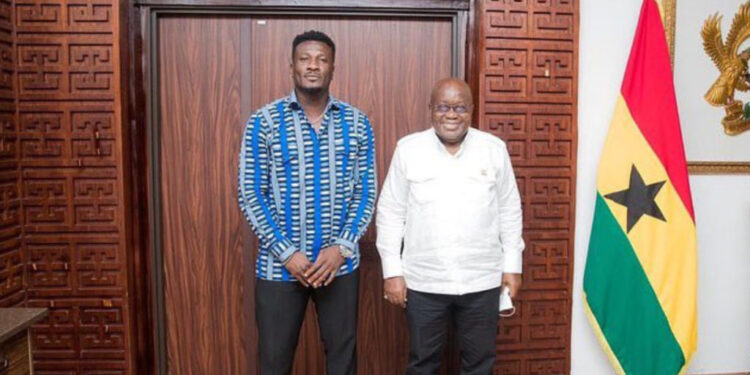“They are pushing me to become member of Parliament” – Asamoah Gyan reveals