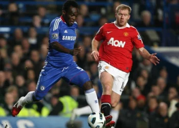 Michael Essien names Man United legend Paul Scholes as the toughest opponent he faced in his career