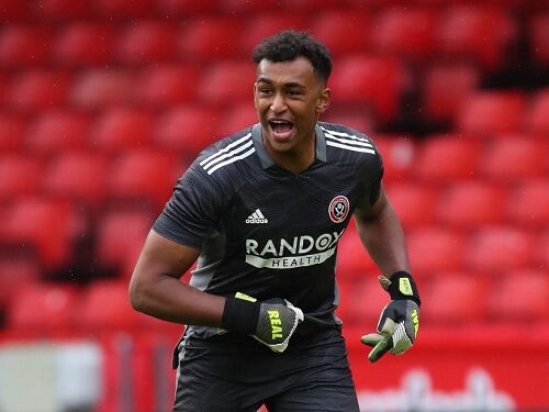 Sheffield United goalkeeper Jordan Amissah joins Black Meteors camp for 2023 U23 AFCON