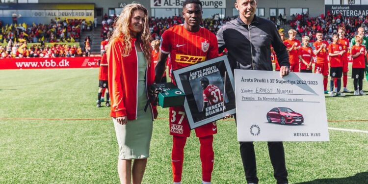 ‘This is for all of us’ – Ghana’s new sensation Ernest Nuamah to teammates after winning three awards