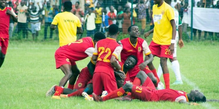 Former GPL campaigners Okwahu United qualify for Division One League after six years absence