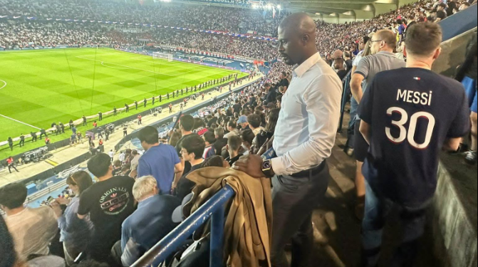 George Boateng watches Alidu Seidu and Grejohn Kyei as Clermont beat PSG