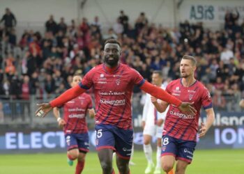 Ghanaian forward Grejohn Kyei kisses French Ligue 1 goodbye with a winner against PSG for Clermont Foot