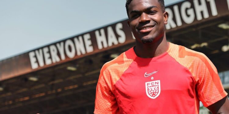 Ghana forward Ernest Nuamah wins Player of the Year award