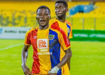 “Don’t give up on us” – Hearts of Oak star Glid Otanga urges fans not to get tired of supporting the club