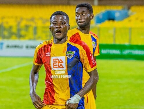“Don’t give up on us” – Hearts of Oak star Glid Otanga urges fans not to get tired of supporting the club
