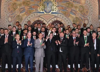 Algeria president Tebboune honors USM Alger after CAF Confederation Cup triumph