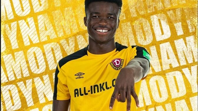 Ghanaian centre-back Michael Akoto leaves Dynamo Dresden