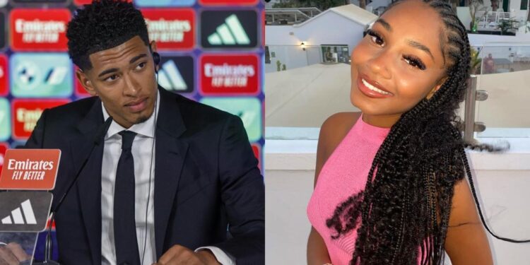 PHOTOS: Meet Ghanaian model Asantewa Chitty who’s the girlfriend of new Real Madrid midfielder Jude Bellingham