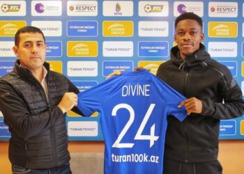 Turan Tovuz release Ghana midfielder Divine Naah