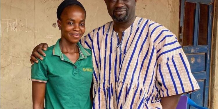 ‘I made a stopover to offer you physical support’ – GFA Capo Kurt Okraku visits assaulted referee Sakina Nasara