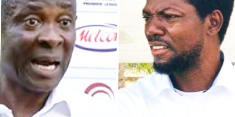 Bismark Kobi Mensah heap praises on former Bechem United coach Kassim Mingle