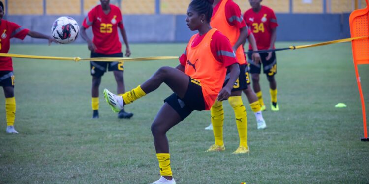 Video: Black Queens intensity training ahead of Paris 2024 Olympic Games qualifiers second leg against Guinea