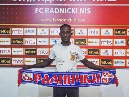 Official: Serbia side FK Radnički Niš sign former Kotoko striker Andy Kumi