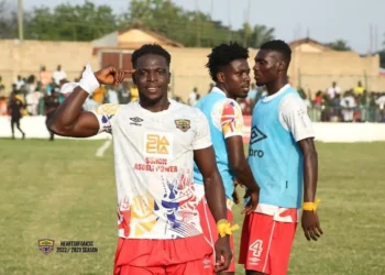 Hearts of Oak part ways with attacker Isaac Mensah