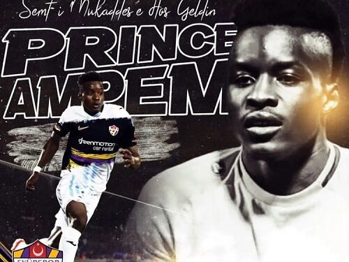 Ghanaian winger Prince Obeng Ampem joins Turkish side Eyüpspor